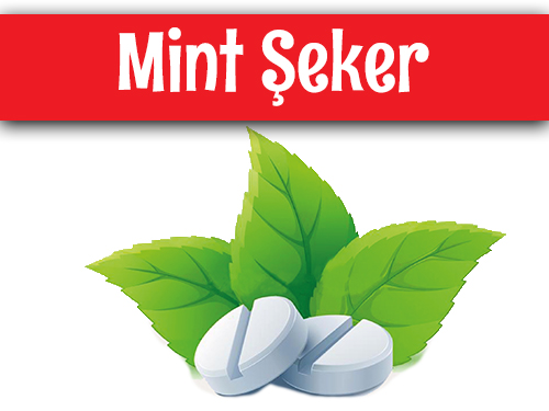 logolu mint şeker
